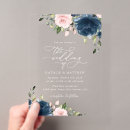 Search for blue flowers invitations Greenery