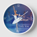 Search for ballet shoes clocks Girly