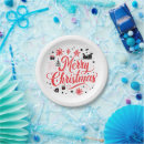 Search for modern christmas tree plates Santa