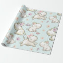 Search for hippos gift wrap Baby shower