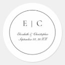 Search for formal monogram stickers Minimalist