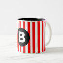 Search for vertical striped mugs Red