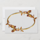 Search for blank frame invitations Gold