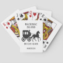 Search for michigan playing cards Mackinac island