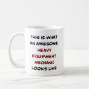 Search for heavy equipment operator mugs Excavator