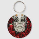 Search for day of the dead key rings Flowers