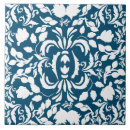 Search for navy and white pattern tiles Classic