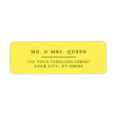 Search for european return address labels Elegant