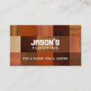Search for flooring business cards Wooden
