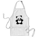 Search for kawaii panda aprons White