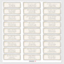 Search for pre addressed labels For her