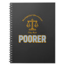Search for lawyer notebooks Funny