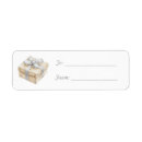Search for silver bow return address labels White