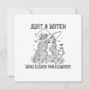 Search for love halloween cards Witch