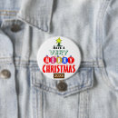 Search for christmas tree ornament badges Red