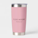 Search for bridesmaid tumblers Pink