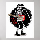 Search for skeleton guitar posters Music