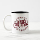 Search for vintage santa claus mugs Typography