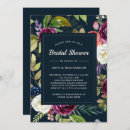 Search for dark bridal shower invitations Dramatic