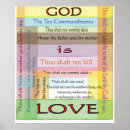 Search for ten commandments posters Biblical