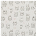 Search for owl fabric Design
