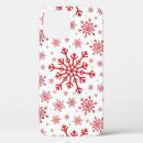 Search for red snowflake iphone cases Xmas