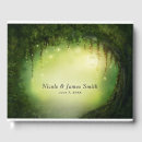 Search for enchanted forest wedding guest books Elegant