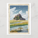 Search for mont saint michel postcards Abbey