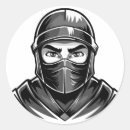 Search for black male stickers Karate