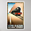 Search for french train art Vintage