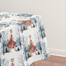 Search for 1950s tablecloths Red