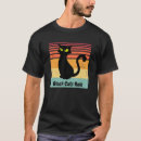Search for black cats rule tshirts Kitten