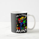 Search for proud auntie mugs Autism spectrum disorder
