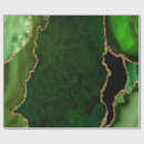 Search for green glitter wrapping paper Green and gold