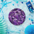 Search for geode paper plates Amethyst