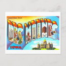 Search for des moines iowa postcards Vintage