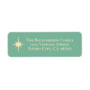 Search for space return address labels Vintage