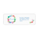 Search for wedding tropical return address labels Hawaii