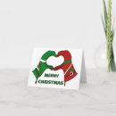 Search for heart shaped christmas cards Red and white