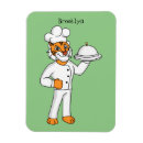 Search for funny chef magnets Cartoon