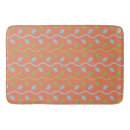 Search for blue and orange bath mats Vintage