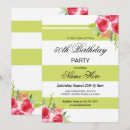 Search for lime green stripe invitations Party
