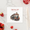 Search for christmas train napkins Retro