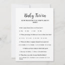 Search for baby shower trivia games Elegant