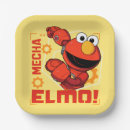 Search for elmo plates Robot heroes in training