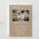 Search for string lights wedding invitations Modern