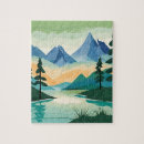 Search for mountain river Rustic