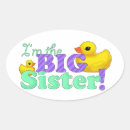 Search for big sister to be stickers For kids
