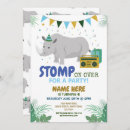 Search for rhino invitations Party
