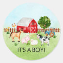 Search for barn animal stickers Baby shower